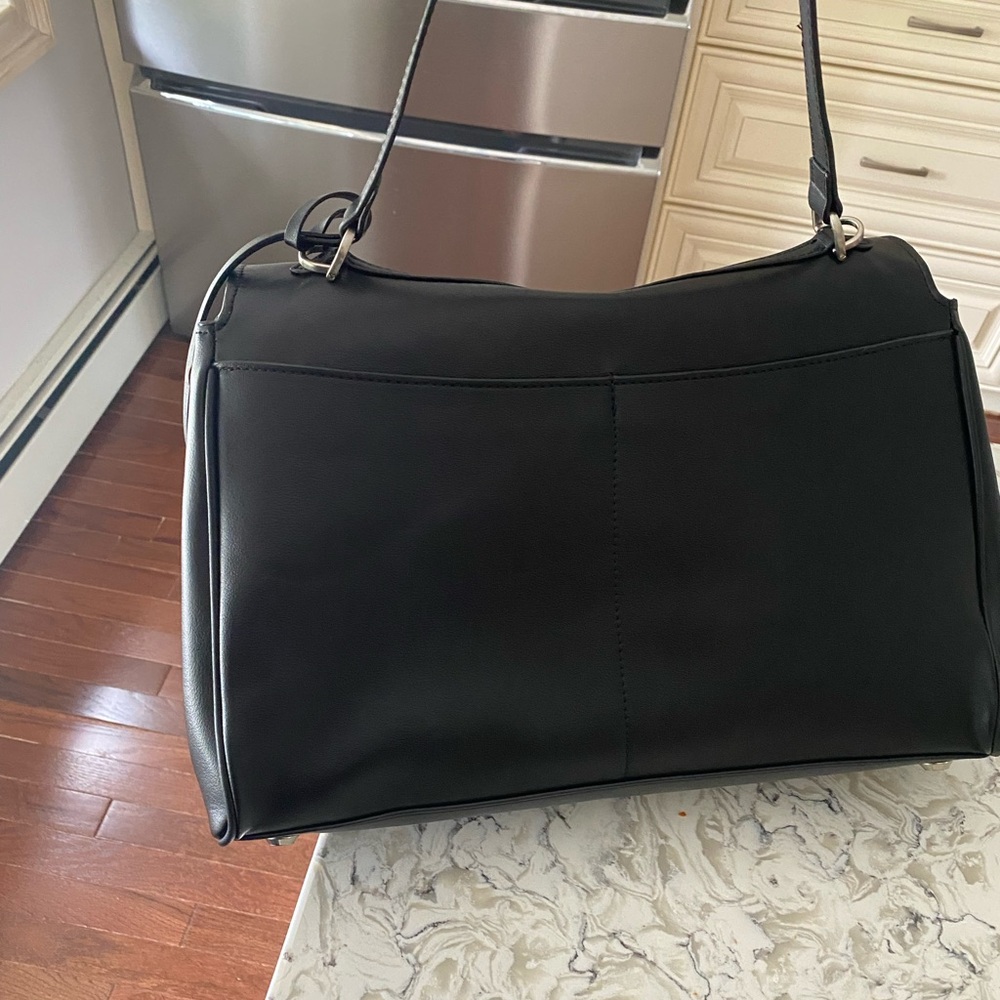 Sleek Black Handbag